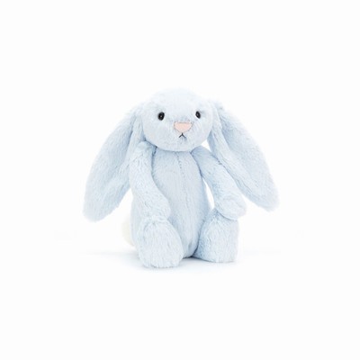 Jellycat Bashful Blue Bunny USA | 39528NWHD